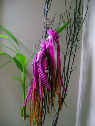 pink-feather-earring-nateah-studios